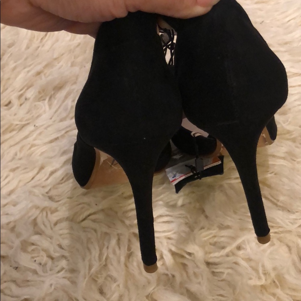 Zara Basic Collection Swede Heels - image 6